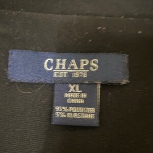 Chaps knit dress in black